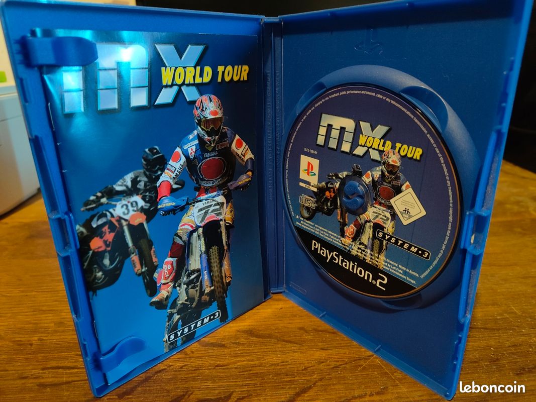 Jeu PS2 MX World Tour - PlayStation 2 - État Correct (Boîtier, Manuel) - Sortie 2007