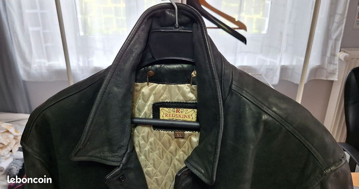 Blouson cuir Redskins (image 2)