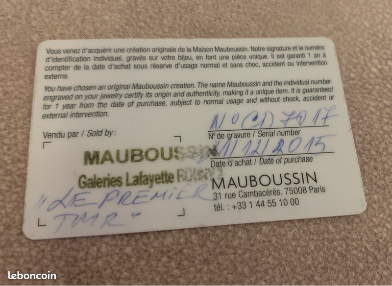 Bague Mauboussin (image 5)