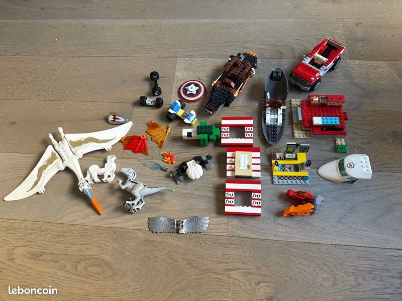 Gros lot LEGO en vrac – 5 kg – Briques, véhicules et accessoires (image 2)