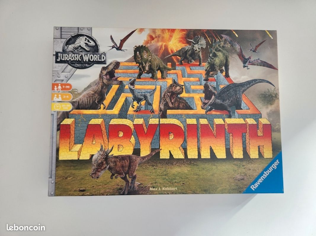 Jeu de société Labyrinth Jurassic world - Jeux & Jouets