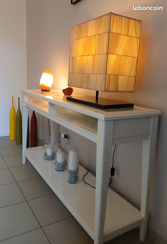Meuble console blanche (image 1)