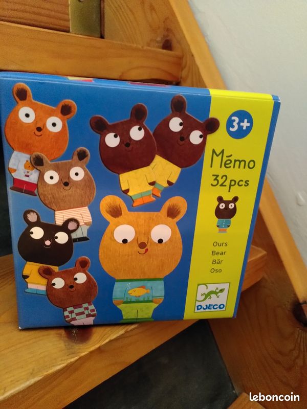 Memory oursons Djeco 3ans (image 3)