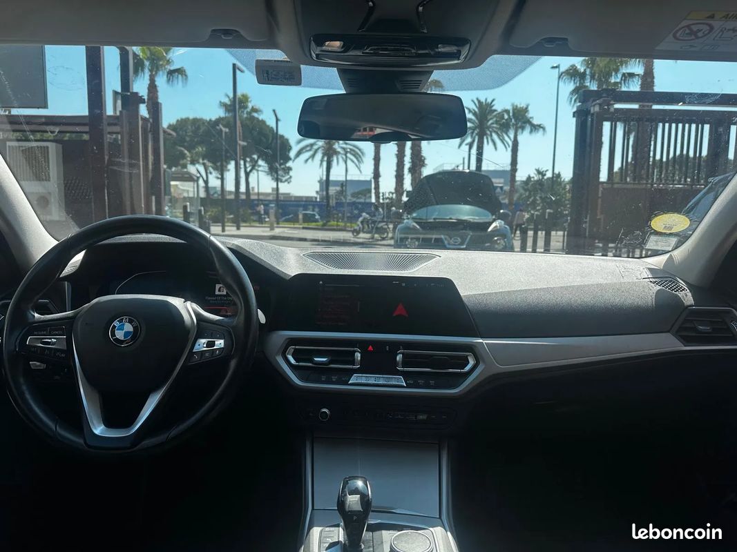 BMW Série 3 Touring 320D Xdrive 190ch Lounge - 2020 - CarPlay - Boîte auto (image 9)
