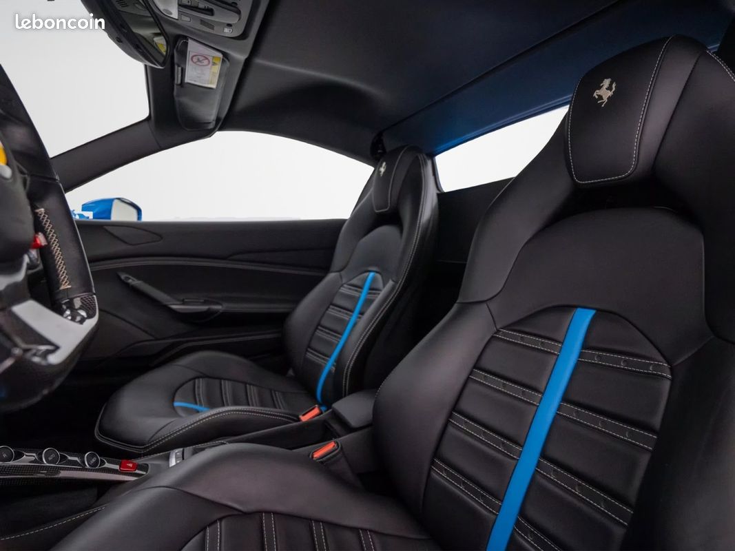 Ferrari 488 SPIDER 3.9 V8 670 CH DCT Approved Bleu Corsa 12 351 km volant carbone led sièges daytona (image 8)