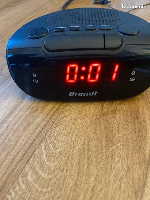 Réveil Brant noir (image 1)