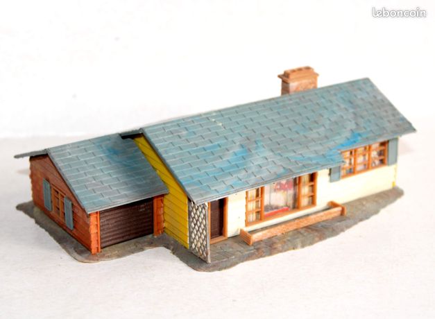 maquette ho bâtiment habitation restaurant Vollmer faller kibri