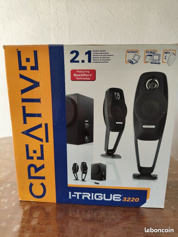 Enceintes ordinateur Créative I-Trigue 3220 Photo, audio vidéo