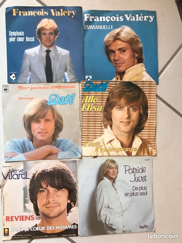 Disques vinyles 45 tours vintage (image 5)