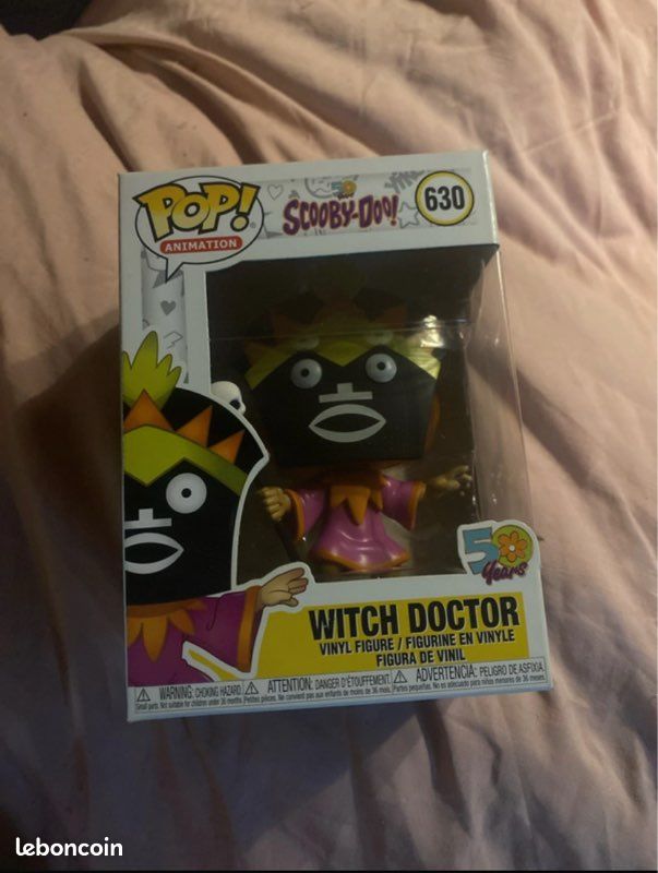 Figurines Funko Vinyl : Scooby-Doo Et Witch Doctor - Édition Spéciale 2007