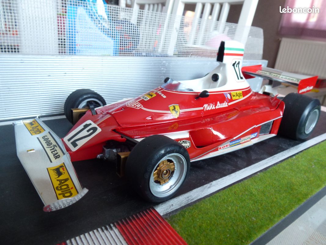Mau14 - Maquette Ferrari 312T LAUDA TAMIYA 1/12 (image 1)