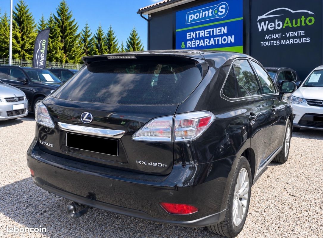 Lexus RX450H+ PH3 AN:04/2011 4WD RX 450H 3.5 V6 300cv ENTRETIEN EXLUSIVE EN CONCESSION 10000e (image 2)