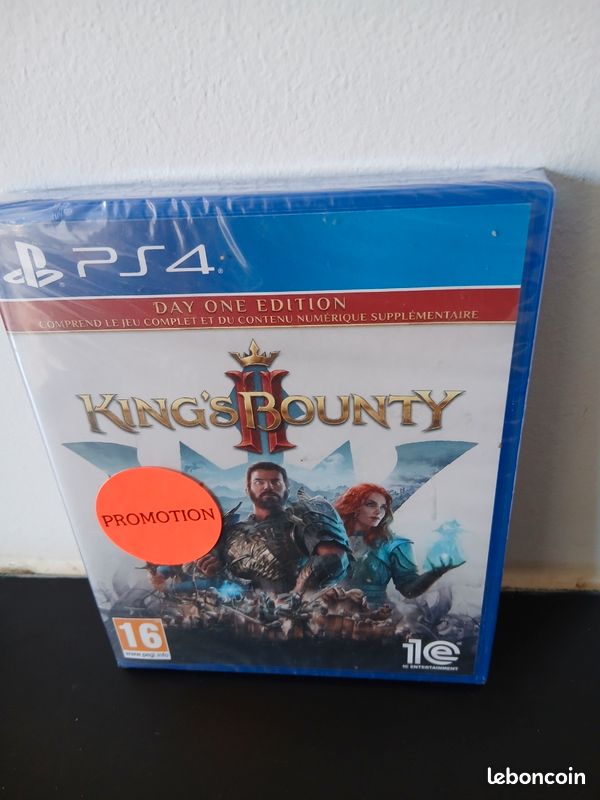 King's Bounty Pour PS4 - Neuf Sous Blister - Jeu Jamais Ouvert
