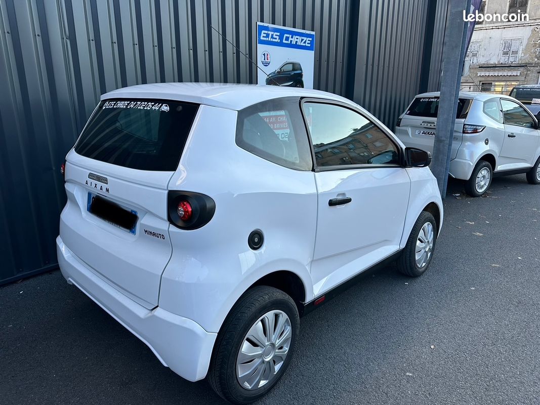 Voitures sans permis Aixam MINAUTO 1IERE MAIN CHEZ ETS CHAIZE DES 14 ANS LIVRAISON A DOMICILE DANS TOUTE LA FRANCE (image 5)