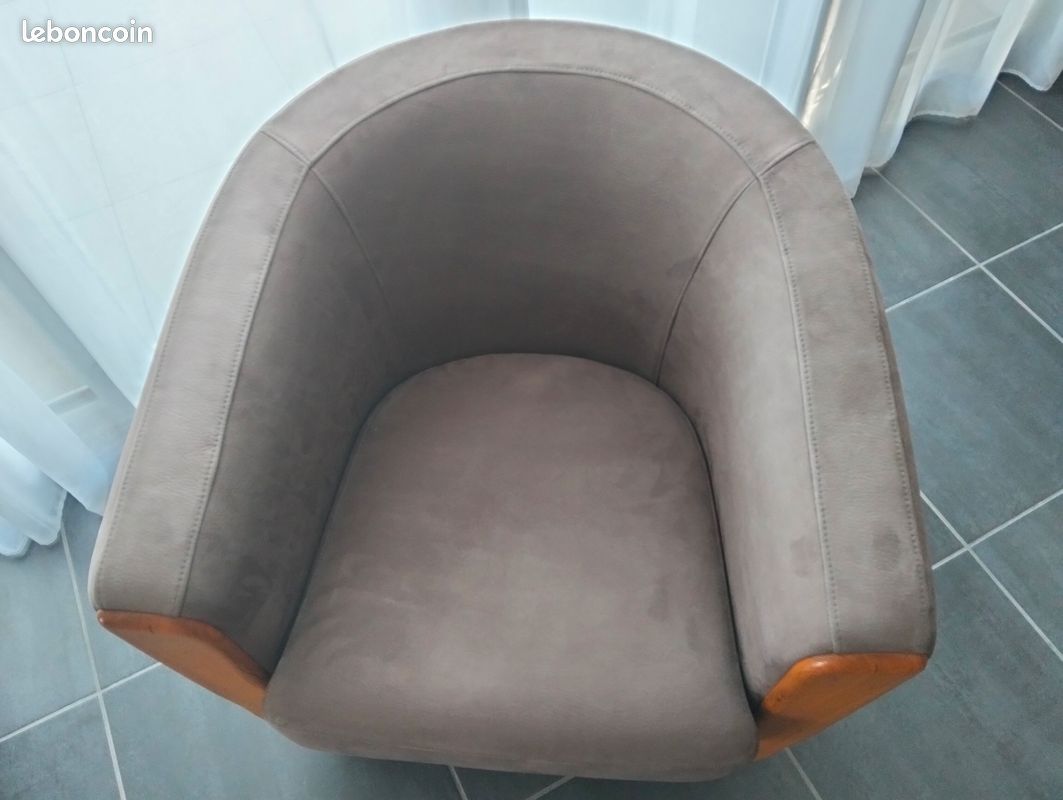 Fauteuil Celino Jacques Leleu (image 3)