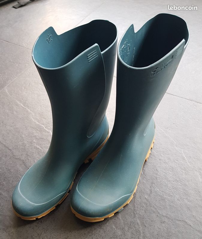 Bottes de pluie enfant SOLOGNAC (Décathlon) T33/34 Chaussures
