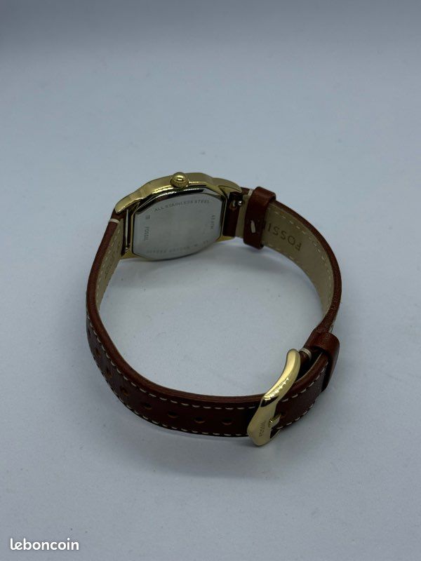 Fossil Harlow Montre Femme - Mouvement Quartz, Bracelet Acier Inoxydable Ou Cuir, Design Élégant