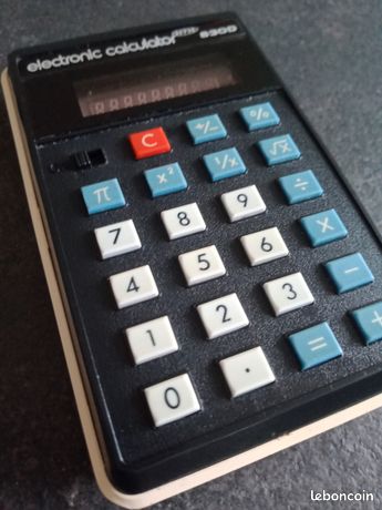 Calculatrice Hitachi 181b Vintage, Alimentation Secteur, Années 80