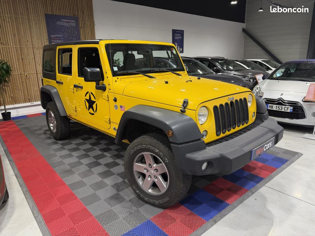 JEEP WRANGLER 2.8 CRD 200Cv 2015 Unlimited Sport PHASE 2 (image 10)
