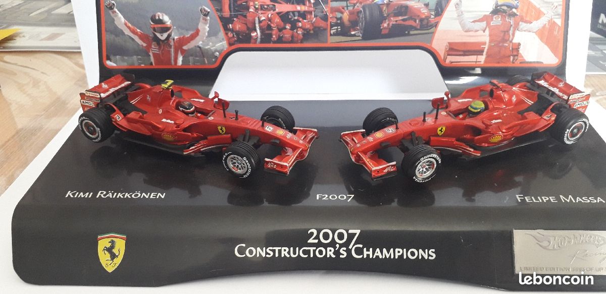 Miniature f1 1/43 coffret Ferrari 2007 - Collection