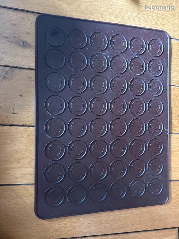 Plaque à macaron + 1 poche réutilisable + 10 poche (image 4)