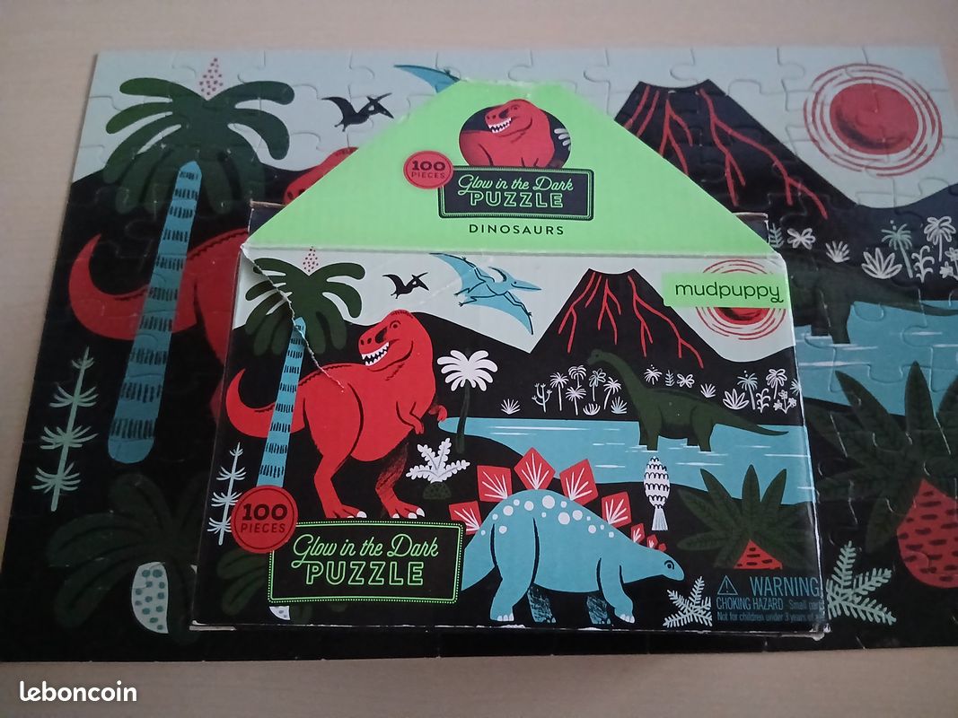 Lot de jouets dinosaures : livres, dinosaures, camion transporteur schleich,... (image 13)