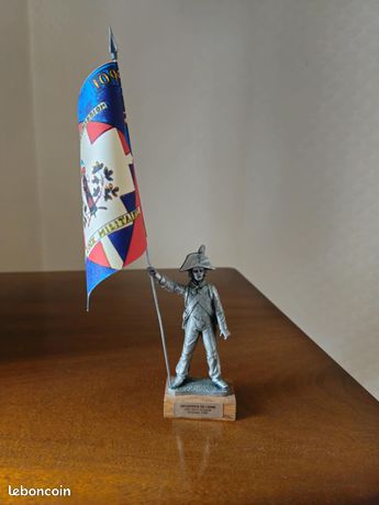 Lot De 5 Figurines En étain – Les Etains Du Prince, Infanterie Premier Empire