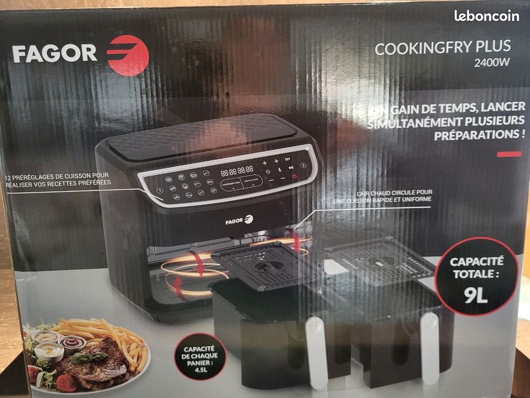 Airfryer Fagor 9 L (image 4)