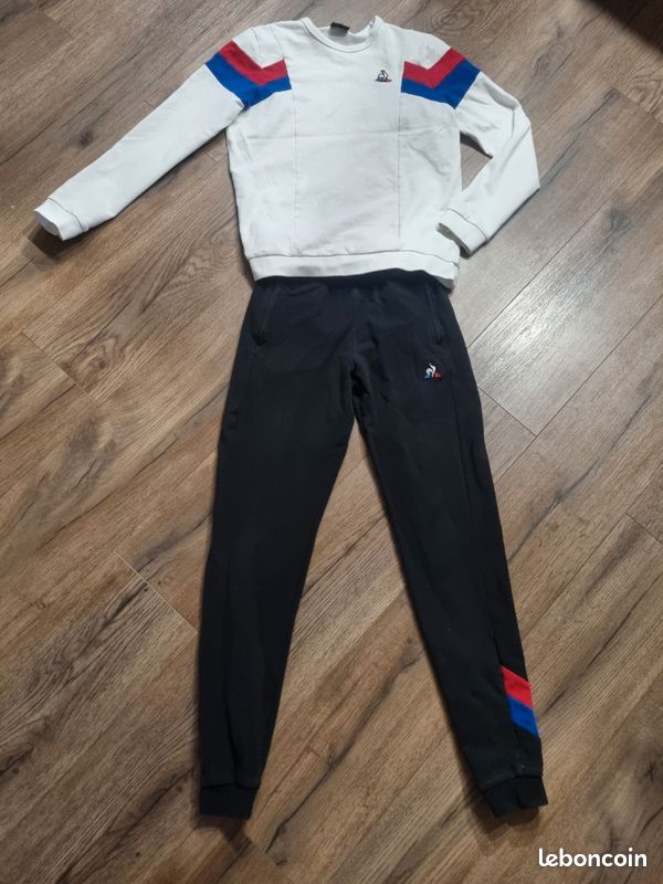 Ensemble Jogging pantalon sweat Le Coq Sportif 14 ans Vêtements