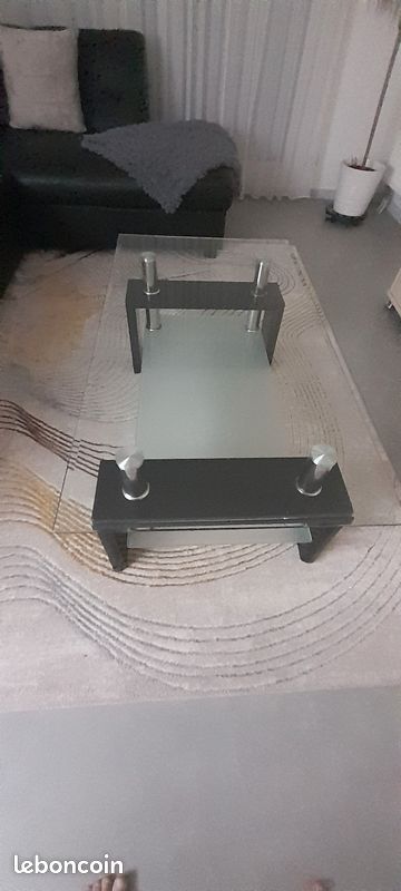 Table basse verre (image 1)
