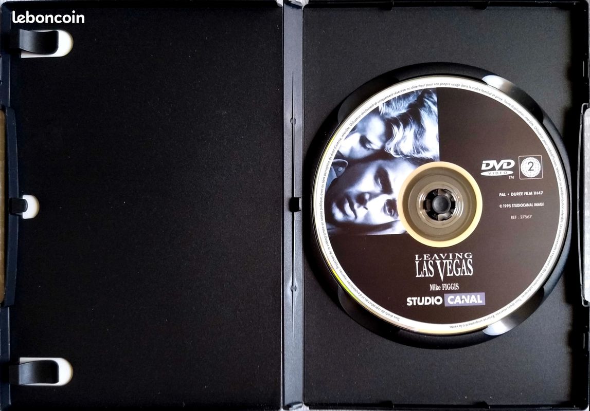 LEAVING Las VEGAS - Nicolas CAGE - film en DVD (image 3)