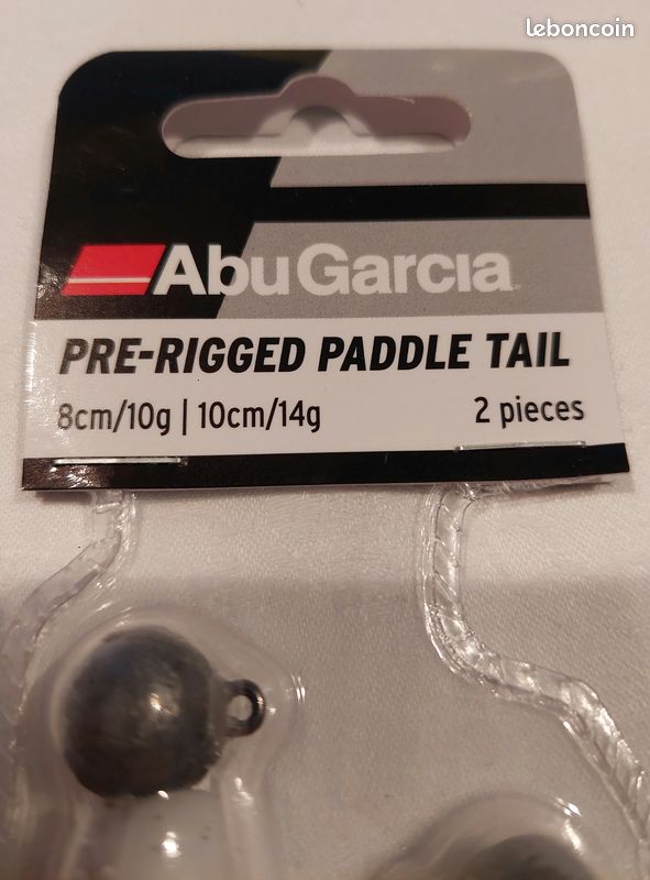 Abu Garcia McPrey Paddle Tail - Leurre Souple Pour Brochet Et Perche