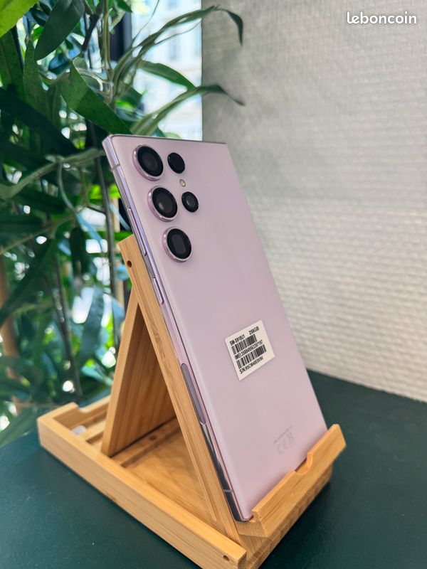 Samsung Galaxy S23 Ultra 256 Go – Violet – Reconditionné – Bordeaux (image 2)