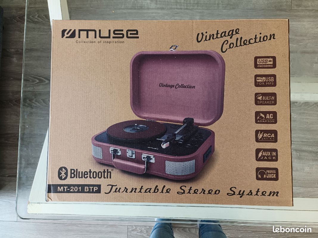 Neuf *Tourne disque vinyles Muse mt201 (image 1)