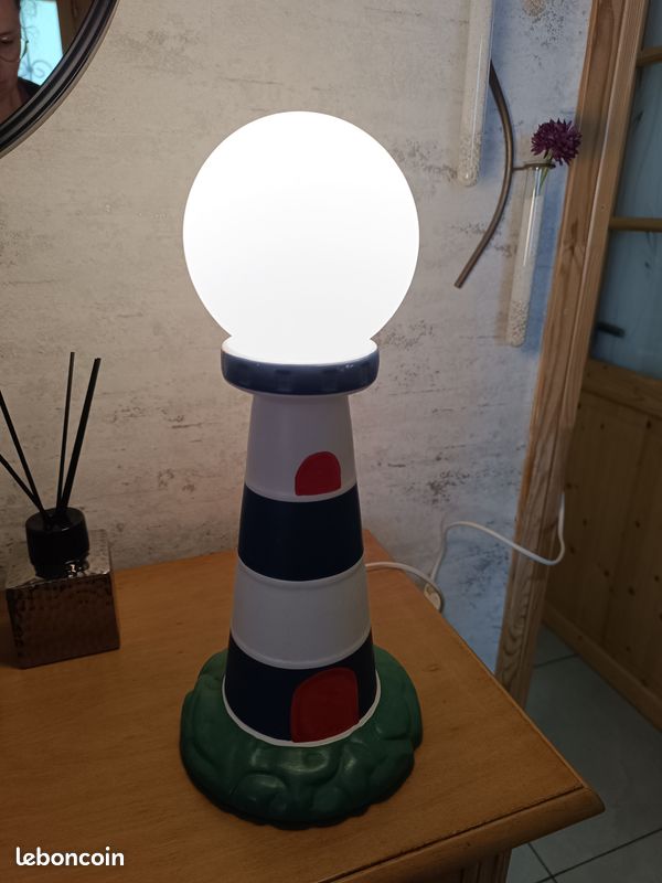 Lampe de chevet phare marin (image 1)