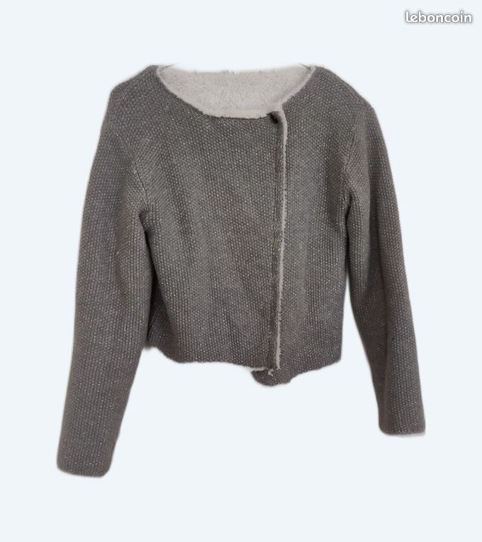 2 gilets dont 1 Verbaudet 10 ans fille (image 2)