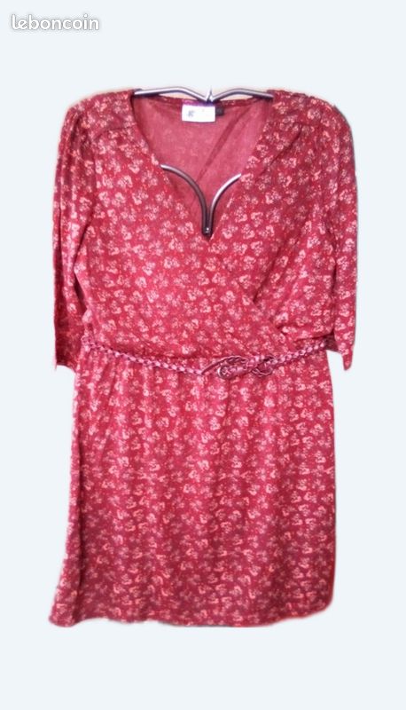 Robe effet cache-coeur Vêtements