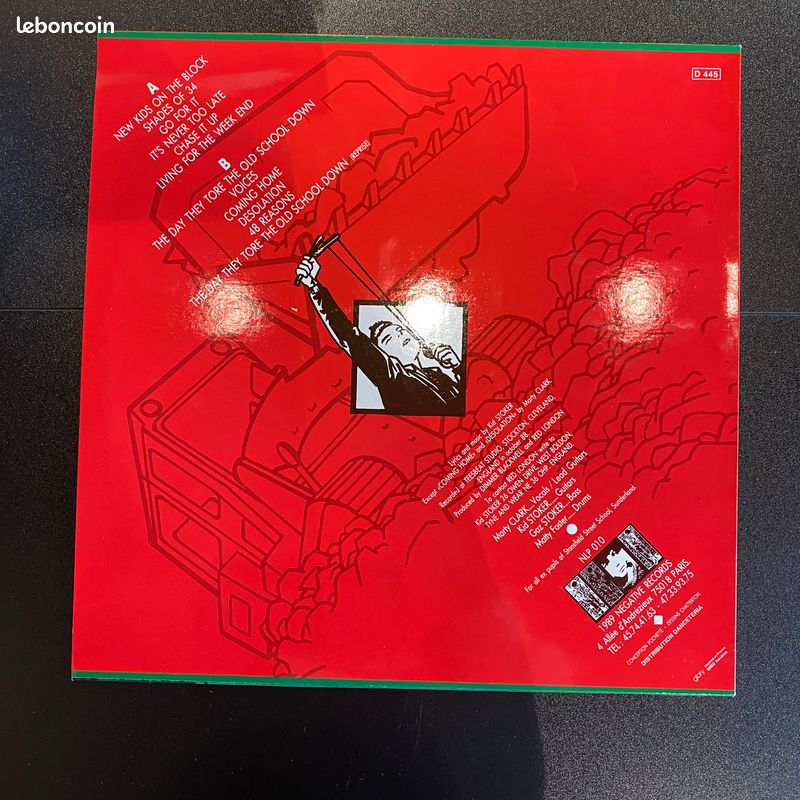 Vinyle Red London – Outlaws (image 2)