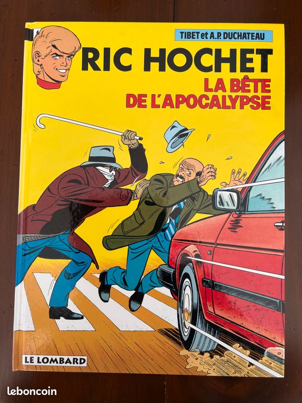 Bd "Ric Hochet" T51 de Tibet/Duchâteau "La bête de l'apocalypse" édition 04/1996 état neuf (image 1)