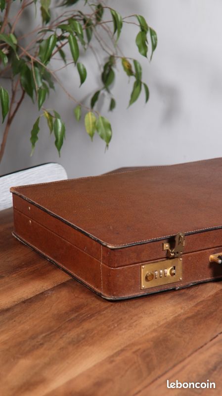 Suitcase Mallette Porte Document GUCCI Vintage Années 80/90