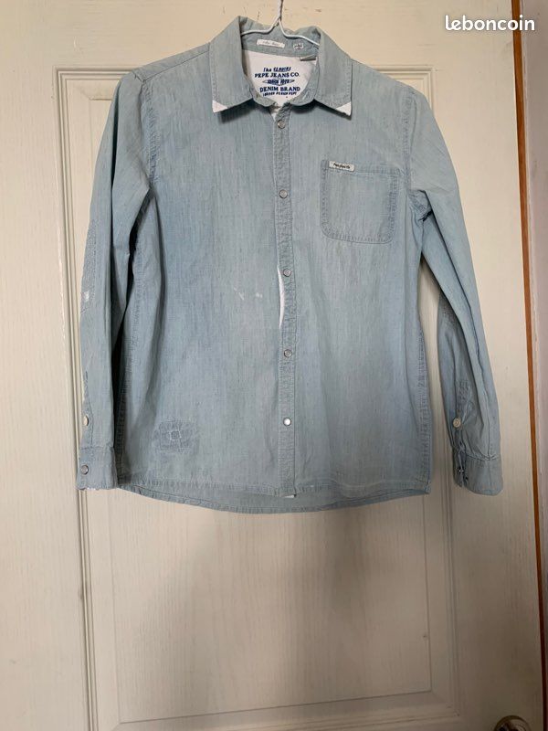 Chemise garçon 12 ans Pepe jeans (image 1)