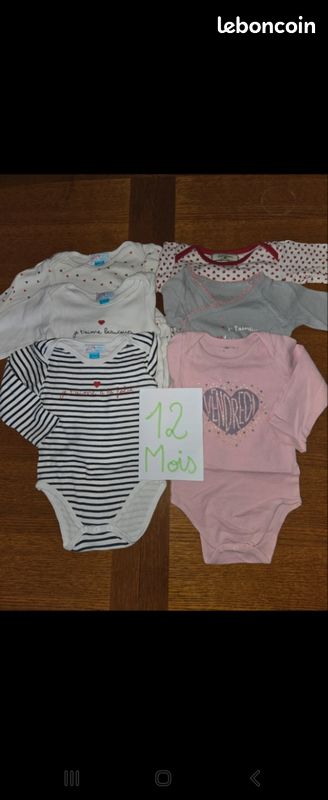 Lot bodies ml fille (image 1)