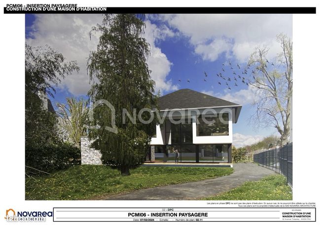 Terrain 1073 m² Pau