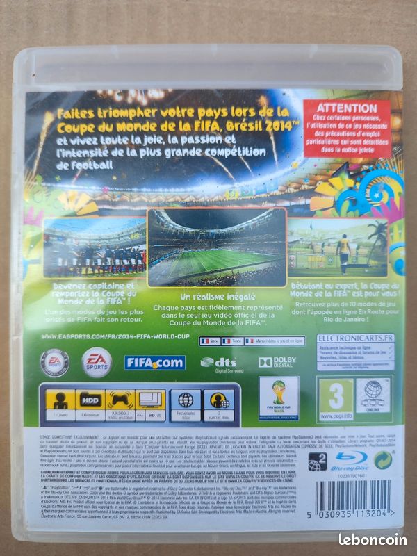 Coupe de la FIFA Brésil 2014 PS3 (image 2)