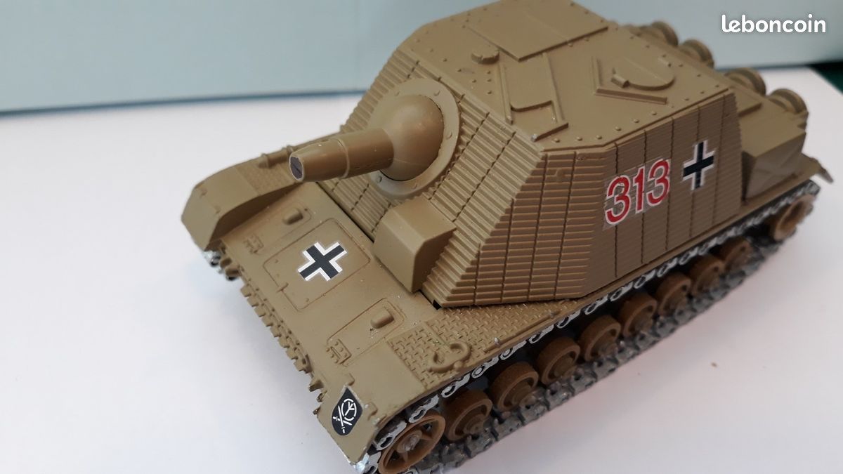 Solido + Transkit Militaire 1/50 - Char Tank Panzer IV SDKFZ 161 Wehrmacht 57