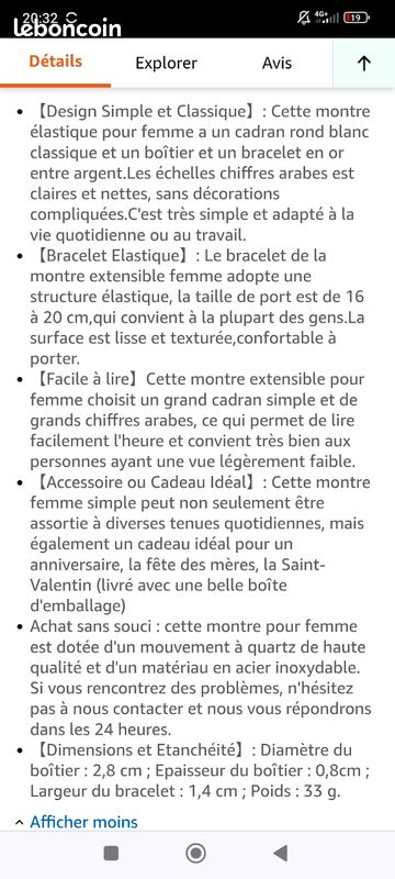 Montre Jewelrywe (image 5)