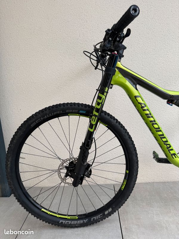 Lien De Choc Cannondale Scalpel 100 - Vert - Pièce Neuve (lien Seul)