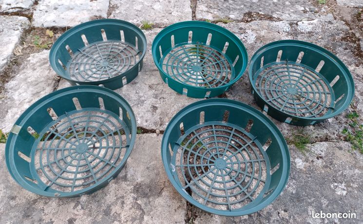 Lot De 10 Paniers Plantation Bulbes 19cm - Protection Anti-Rongeurs Pour Tulipes Jonquilles