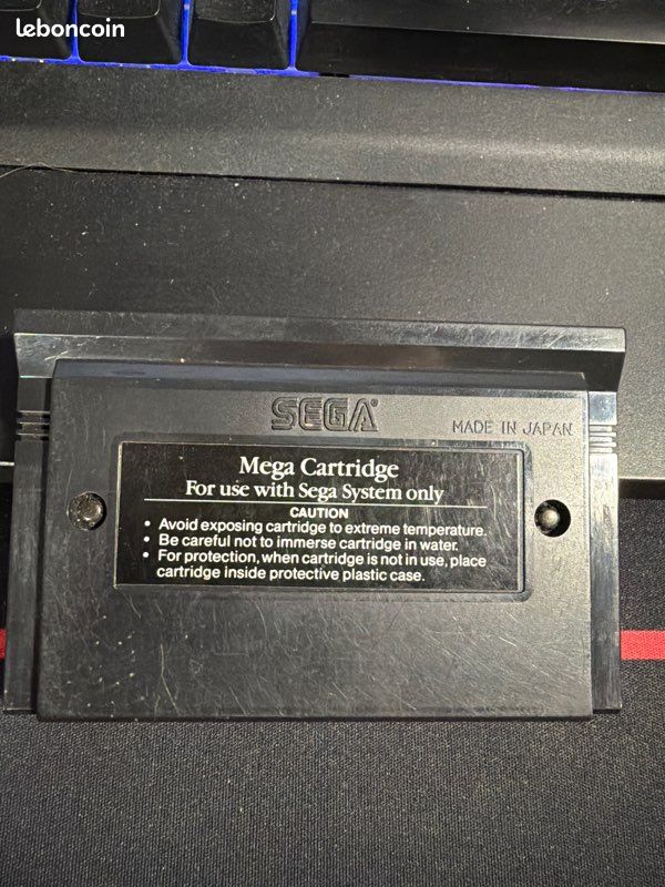 double dragon authentique version originale sega master system complet