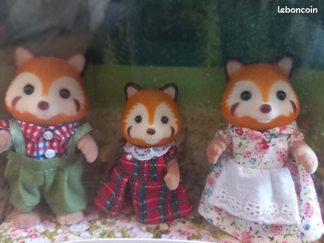Sylvanian Families Red Panda Family 5215 Jeux Jouets